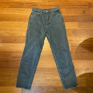 J Brand High-rise Mom Jeans Gray 26